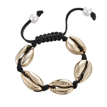 Load image into Gallery viewer, Women Shell Ankle Bracelet Natural Seashell Bracelet Jewelry Charm Barefoot Beach with Ankle strap Summer Bohemian Accessories