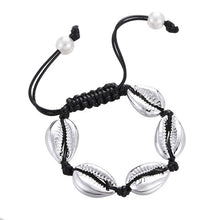 Load image into Gallery viewer, Women Shell Ankle Bracelet Natural Seashell Bracelet Jewelry Charm Barefoot Beach with Ankle strap Summer Bohemian Accessories