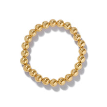 Load image into Gallery viewer, Dvacman Single Bracelet Gold Color Metal Beads Chain Bracelet Women Stretch Bangle Punk Chic Maxi Jewelry Wholesale Valentine