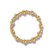 Load image into Gallery viewer, Dvacman Single Bracelet Gold Color Metal Beads Chain Bracelet Women Stretch Bangle Punk Chic Maxi Jewelry Wholesale Valentine