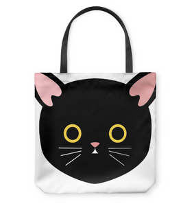 Cat  I Just Freaking Love Cats Basketweave Tote Bag