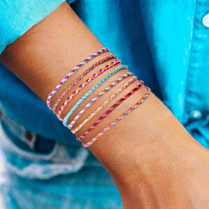 Handmade National style Color Cotton Rope Bracelet Tibetan Buddhist Lucky Charm Tibetan Thread Bracelets & Bangles For Women Men