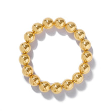 Load image into Gallery viewer, Dvacman Single Bracelet Gold Color Metal Beads Chain Bracelet Women Stretch Bangle Punk Chic Maxi Jewelry Wholesale Valentine
