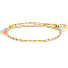 Load image into Gallery viewer, Handmade National style Color Cotton Rope Bracelet Tibetan Buddhist Lucky Charm Tibetan Thread Bracelets &amp; Bangles For Women Men
