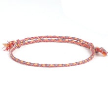 Load image into Gallery viewer, Handmade National style Color Cotton Rope Bracelet Tibetan Buddhist Lucky Charm Tibetan Thread Bracelets &amp; Bangles For Women Men

