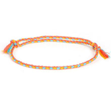 Load image into Gallery viewer, Handmade National style Color Cotton Rope Bracelet Tibetan Buddhist Lucky Charm Tibetan Thread Bracelets &amp; Bangles For Women Men
